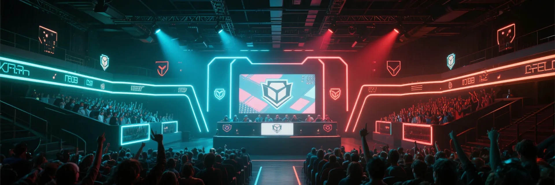 电竞舞台热血现场